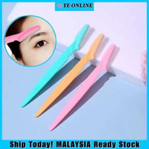 3 pcs Reusable Eyebrow Trimmer Eye Brow Trimmer Blade Razor Beauty Tools Eyebrow Razor Makeup Eyebrow Trimmer
