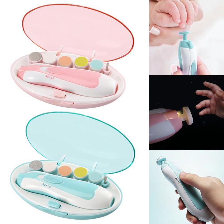 in Infant Multifunctional Electric Baby Nail Trimmer Set For