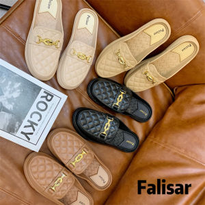 รองเท้าแตะคัทชูผู้หญิง ปิดหัวเปิดส้น งานยางล้วน รองเท้ารุ่น.8012-1 รองเท้าแตะหนังปิดหัว รองเท้าหนังปิดหัว รองเท้าหนังปิดหัวผู้หญิง - Lazada