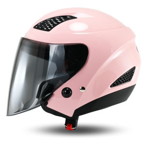 Helm Half Face Rsix Kirana Solid Warna Pastel Aesthetic Original SNI