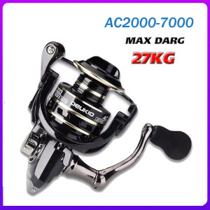 【Stok Lokal】CORALOV SHIMANO Relll Pancing 6000 BK2000-3000 Reel Pancing Full Besi Alat Pancing Reel Pancing Spinning Fishing Reel 5.2:1/4.7:1 13BB High-Speed Smooth Powerful Fishing Spool