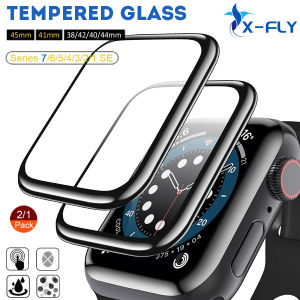 Soft Glass For Apple Watch series 8 7 10 45mm 41mm i Watch 6 5 4 3 se 44mm 40mm 42mm 38mm 9D HD Full Film For Apple watch Screen Protector