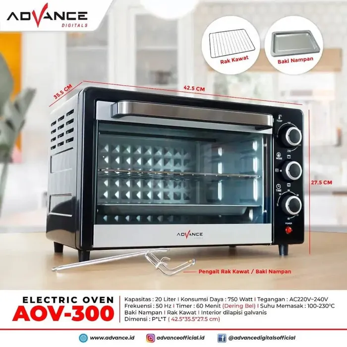 Advance%20Oven%20Listrik%2020%20Liter%20AOV-300%20Kapasitas%20Jumbo%2020L%20Electric%20-%20Image%204