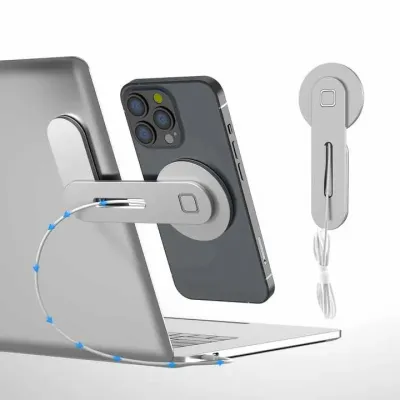 Invisible Foldaway Car Phone Mount Holder 15W Magnetic Wireless Charger for Tesla Model 3 Y X S BYD Atto 3