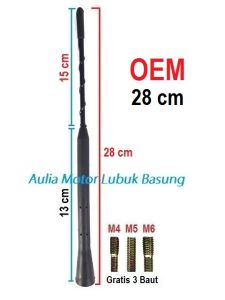 Antena Radio Mobil BMW Chevrolet Lexus Mitsubishi Mazda Nissan Toyota Volkswagen VW dll - Universal