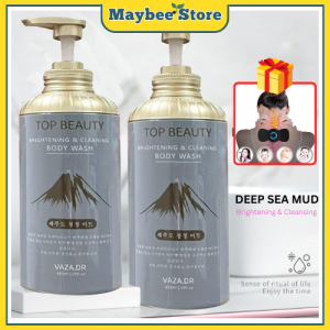 KOREAN DEEP SEA WHITENING SHOWER TOP BEAUTY BRIGHTENING AND CLEANING BODY WASH Whitening Shower Gel 450ml