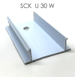 Tali air / U Channel / Groove Joint SCK U30 W UPVC (2 m)