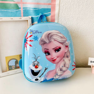 Zaman Now - Sekolah Berwarna / Tas Sekolah Lucu Anak / Tas Anak Bentuk Cangkang Telur / Tas Ransel Anak Disney Hard Case