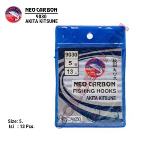 Kail Golden Fish NEO CARBON 9030 Akita Kitsune Biru Tanpa Lubang