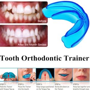 Purpul Teeth Trainer Alignment Dental Oral Care Braces Pendakap Gigi