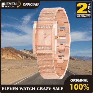 [Promo] Jam Tangan Wanita Guess W0127L3 Nouveau Diamond Rosegold Original Garansi 2 Tahun [✔COD][100% Authentic]