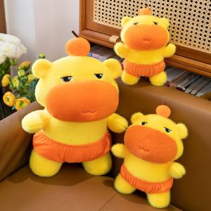 12/45cm Simulation Big Mouth Lululu Capybara Stuffed Plush Toy Figurine Doll Cartoon Anime Cute Plush Doll Childrens Fun Doll Gift