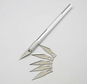 Dao khắc  trổ kỹ thuật thủ công handmake kèm 5 lưỡi dao