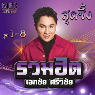 เอกชัย ศรีวิชัย รวมชุด ..สุดชึ้ง1-8 Mp3 เพลงเก่าต้นฉบับ รวม100เพลง ระบบเสียงคุณภาพ #เพลงเก่า#เพลงลูกทุ่ง