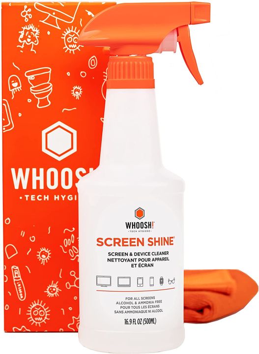 WHOOSH! Screen Shine Pro 500mL (16.9 fl oz) – Sport Specs