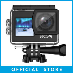 SJCAM SJ4000 WIFI 4K 12MP 170-Degree Ultra Wide FOV Time Lapse Webcam Motion Detection Car Mode Action Camera with Waterproof Case 30M and Accessories