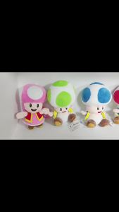 Super Mario Miners Schoolbag Mushroom Girl Mushroom Sister Backpack Mushroom Man Chino Bicco Plush Doll