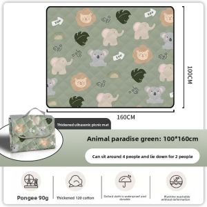 Picnic Mat Outdoor Camping Cushion Park Spring Outing Moisture-Proof Mat Waterproof Beach