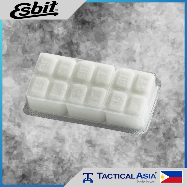 Esbit Solid Fuel Cubes - Clean-Burning Fuel Tablets for Camping and ...