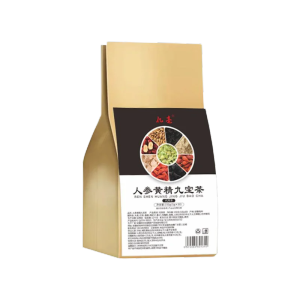 🔥Big Discount🔥Jiubao Health Tea Substitute Tea Geng Huangjing Tea Jiubao Tea Food Tea Ginseng Polygonatum Nine Treasures Tea Premium Herbal Tea Blend With Natural Ingredients For Energy And Vitality Herbal Supplement