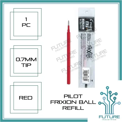 Pilot Frixion Erasable Pen FriXion Ball 0.7mm 0.5mm Frixion Pen FriXion Ball Refill Erasable Gel Pens Fine Point Black Blue Red Sold per piece [Future Industries]