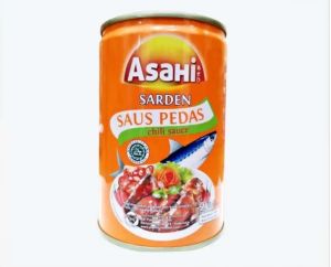 Sarden Kaleng Instant / Canned Fish Asahi 425 Gram Saus Tomat Saus Pedas Sate Pedas Saus Teriyaki
