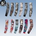 Musion Trendy Tattoo Arm Sleeve UPF 50+ Sun Protection Arm Sleeves Cooling Tattoo Cover Sleeve for Outdoor Sports Running Driving. 