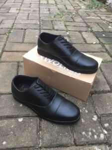Sepatu Pantopel Pria Sepatu Kantor Depcay Okpord Full Black