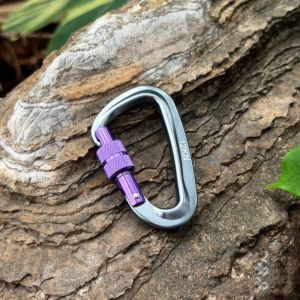 SJJL 4880mm Dụng cụ an toàn chuyên dụng 7Colors Thiết bị bảo hộ leo núi Khóa leo núi bằng nhôm 12KN Dụng cụ leo núi ngoài trời