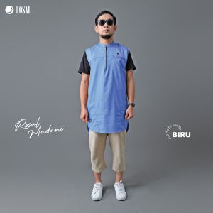 rompi sholat madani rosal/rompi sholat bahan katun tebal/rompi sholat terbaru