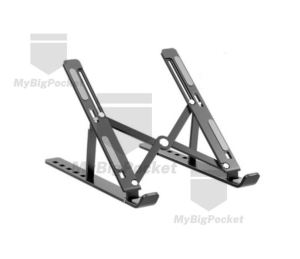 Portable Anodised Laptop Stand - High Quality Aluminium Finishing with Non-Slip Grip