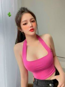 Yếm Xinh Tròng Cổ Chất Thun Borip Co Dãn Tốt Ảnh Thật A6