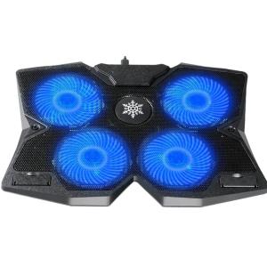 (HCM) Đế Tản Nhiệt Laptop Cooling Pad S400 ( 4 FAN ) có led