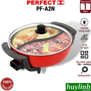 Nồi lẩu điện đôi 2 ngăn Perfect PF-A2N - Dung tích 5 lít