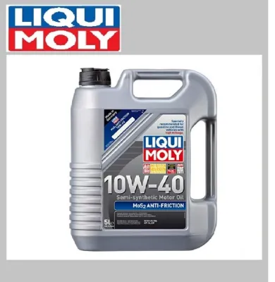 Liqui Moly MoS2 Leichtlauf SAE 10W-40 Engine Oil 5L 2184