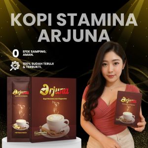 Arjuna Kopi Penambah Stamina Pria Tahan Lama Original / KOPI LAKI