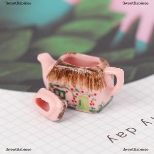 [COD] SweetBabiese กาต้มน้ำถ้วยถ้วยน่ารักบนโต๊ะอาหาร1/12 Miniature dollhouse KITCHEN Toy