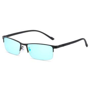 แว่นสายตาสำหรับคนตาบอดสีแดงและเขียว แว่นสายตาสั้นแบบใส