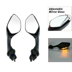 Gương ZX10R gương led tích hợp xinhan kawasaki zx10r lắp cho R15v2 R15v3 R15v4 R15M R25 R3 R6 CBR ZX10R ZX6R Ninja GSX PCX Honda ADV lắp mọi xe sport