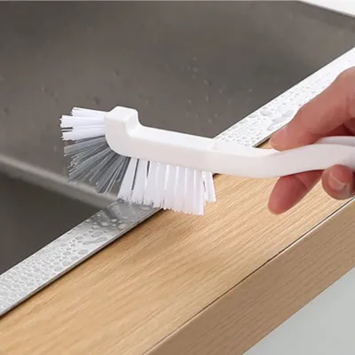 Japanese Design Bottle Cleaning Brush Gap Narrow Angle Baby Bottle Lid Cleaner Kitchen Cleaning Tool Household