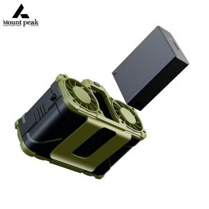 พัดลมคาดเอว พัดลมติดเอว 10000mAhแบตเตอรี่ เด่นเลขอัจฉริยะ ยาวนานต่อเนื่อง จากเช้ายันค่ำ