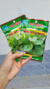 [Freeship Max] Hạt giống Mồng tơi lá to Phú Nông 591 gói 20 gram