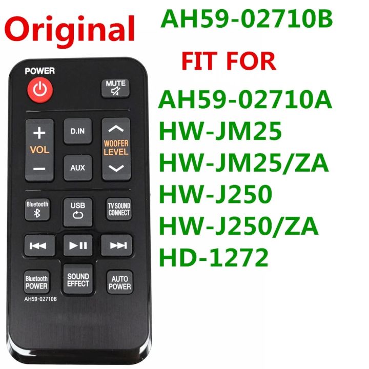 Samsung Remote Samsung Soundbar Bluetooth Name NEW AH59-02710B For