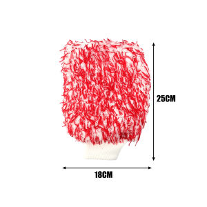 ถุงมือไมโครไฟเบอร์ล้างรถถุงมือรายละเอียดอัตโนมัติถุงมือหนานุ่มเครื่องมือขัดล้างปะการังขนแกะไม่มีรอยขีดข่วนสำหรับอุปกรณ์เสริมสำหรับล้างรถ