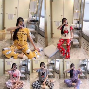 SUMMERY. High Quality Women’s Terno Pajama cotton Adult (FIT M-XL)