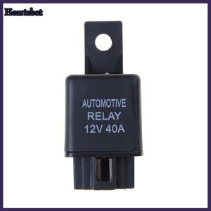 [Heartsbat] 12V 40A xe ô tô tiếp sức 4 pins SPST báo động tiếp sức với ổ cắm tiếp sức