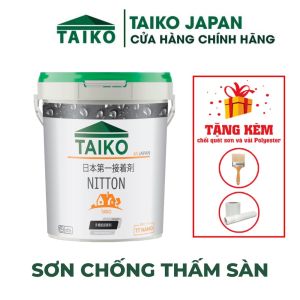 Keo quét Nhật Bản - TaiKo Japan chống thấm vết nứt mái nhà sàn nhà vệ sinh máng xối tôn triệt để