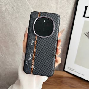 For Huawei Honor Magic 7 Pro Case Hard carbon fiber Magnetic Wireless Charging Protective Back Cover For Magic7 7Pro Phone Shell