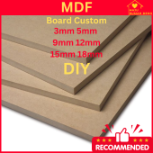 Maju MDF board custom made papan MDF custom cut for DIY kayu potong DIY papan dinding papan sekolah papan DIY