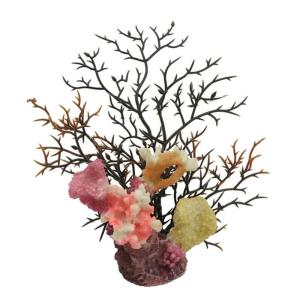 Delicate Mini Coral Terrarium Coral Clump Naural Appearance Aquarium Decor for FishTank Habitat Decor Simulation Coral